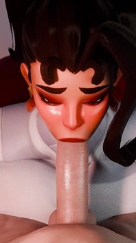 Overwatch Vendetta Sloppy Blowjob POV 3D Animation Rule34