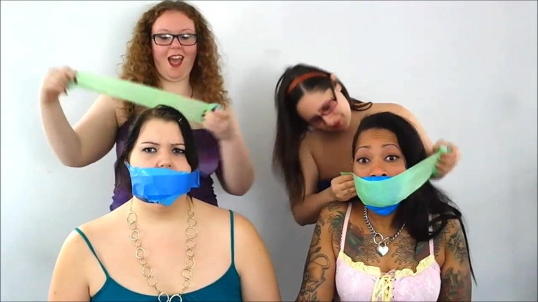Selfgags classic: Putas amordazadas! (episodio 1 de 2)