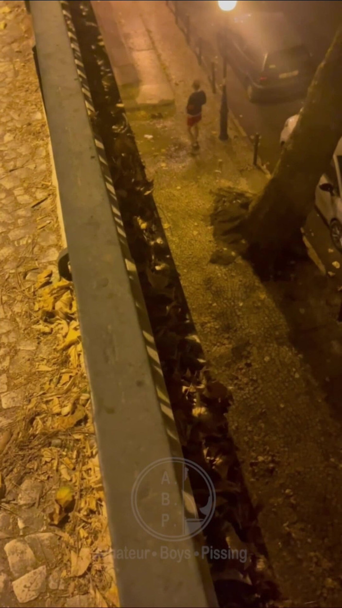 AmateurBoysPissing: Băiat amator prins pișându-se pe stradă