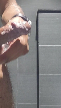 Horny Office Worker Sneaks Into Washroom to Masturbate After a Long Day