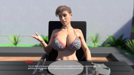 Dirty GamesXxX: The Visit: Super sexy MILF com peitos enormes ep.1