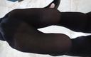 Coryna nylon: Pantyhose Black Nice