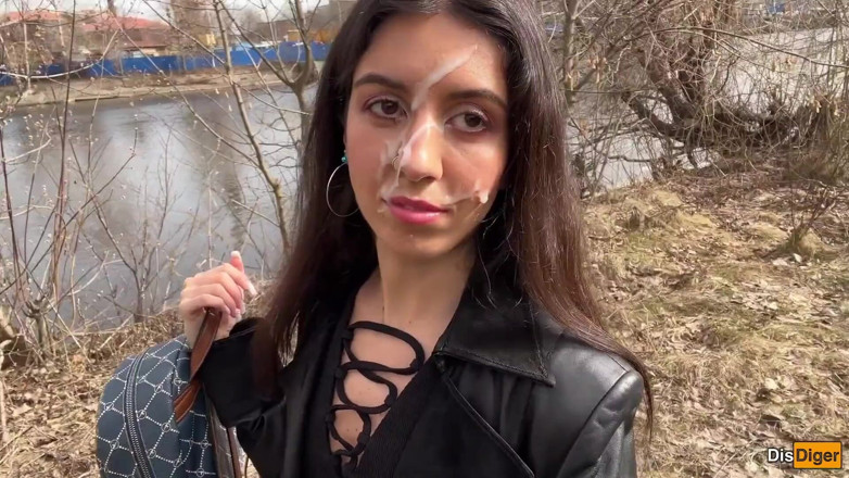 Dis Diger: Cum on a Girl's Face so She Could Walk Through...