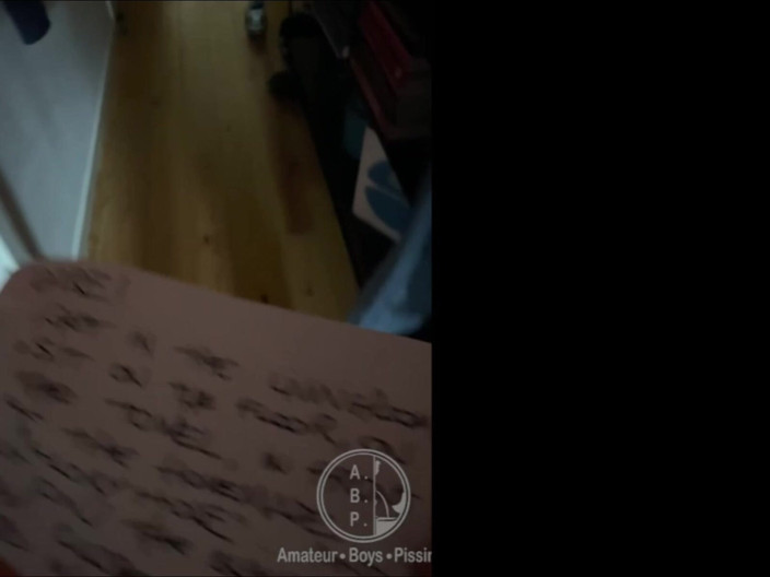 AmateurBoysPissing: Amateur Boy Ordered to Get on His Knees, Blindfolded, and...