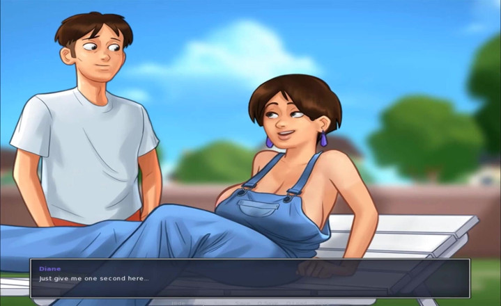 Hentai World: Sommarsaga - sexig massagestudent och moster
