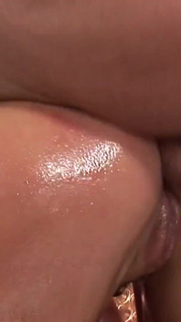 In the house the sexy brunette gets her hot holes fucked and eager to please by the horny man