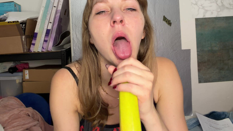 SandraSugar: Banaan pijpbeurt die de banaan bevalt