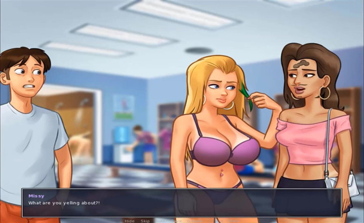 Cartoon Play: Summertime saga parte 251 - duro in doccia