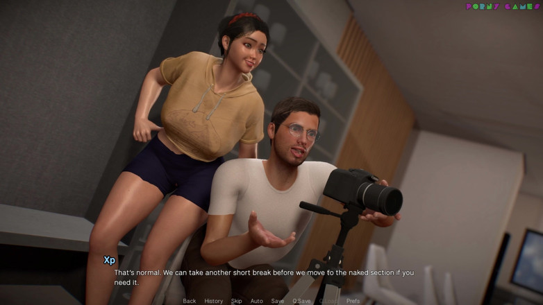 Porny Games: Friendly Housewife by White Foam - Having His First Time with...