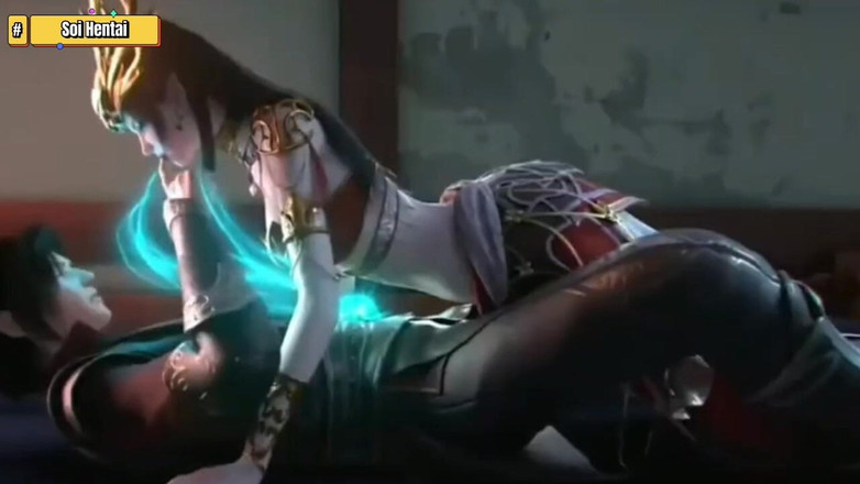 Soiyu Hentai: 3D Hentai NTR (V59) - Královna Medusa a velký chlap bez vlasů