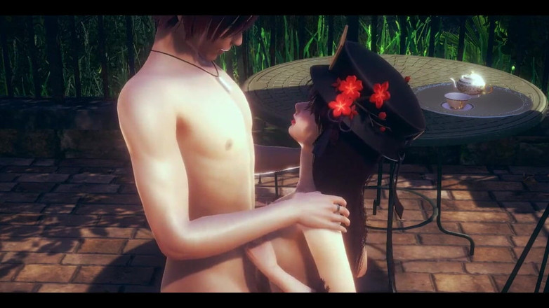 HentaiTubes: Genshin Impact Hentai - hu tao boobjob and anal sampai dicrot...