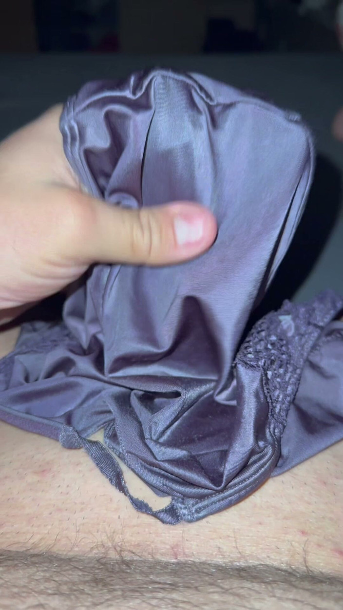 Bigbrook45: Soiled Satin Panties
