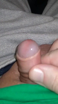 Take My Juicy Small Thin Foreskin Cock Out of the Pants