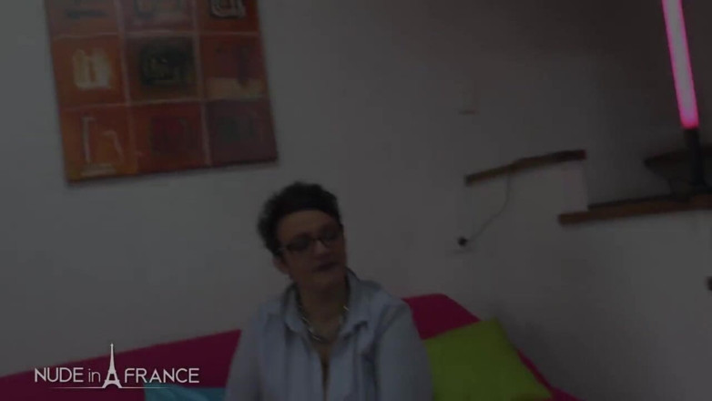 Nude in France: Casting couch of a BBW squirt stepmom getting fist fucked...