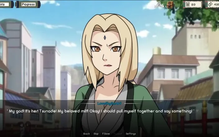 LoveSkySan69Real: Naruto - Kunoichi Trainer [v0.13] Part 37 Naked Tsunade -sama by Loveskysan69