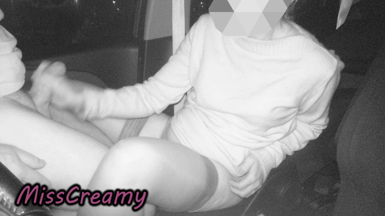 Miss Creamy: Французька вчителька робить публічний мінет, жорсткий трах, шкільна парковка, майже спіймана - misscreamy