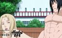 Hentai ZZZ: Sasuke kommt in Tsunades Mund, Naruto Hentai