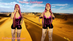 FinDom Goaldigger: Strap-on JOI