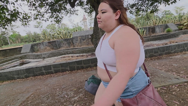 Sado Hentai: (censurado/cortado - No People Around) Adoro andar em público com gozo...