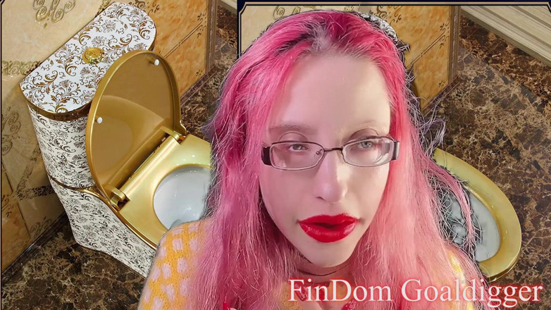 FinDom Goaldigger: Трансформація прибиральника туалету!