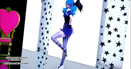3D-Hentai Games: Bestie - Excuseme Gwen sexy kpop dance league of legends