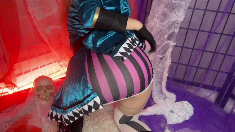 Sheryl X Sinclair: POV hloupý otrok musí lízat boty Mad Hatter se slinou