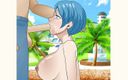 Hentai produce: Bulma la milf troia con le grandi tette non può...