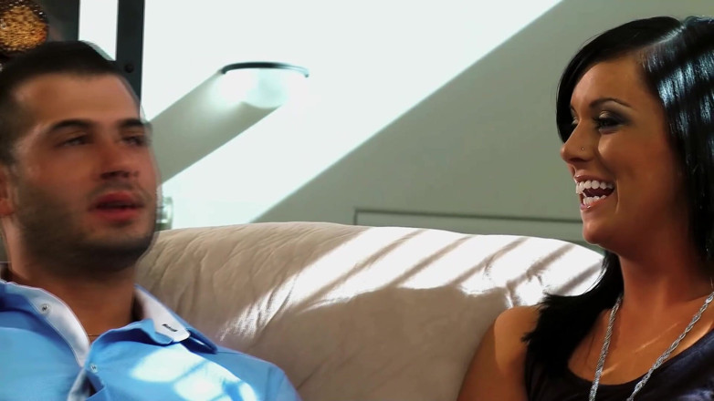 FapFlare: Blake riley reitet schwanz hart, bevor sie doggystyle geritten wird