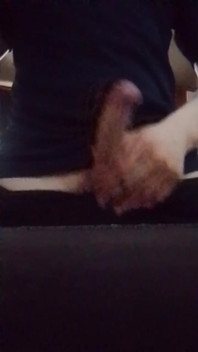 I Jerk off My Rather Large Dick