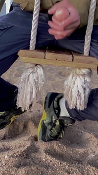 Massives on a Beach Swing.