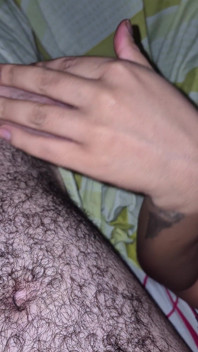 Tocco Il Seno Della Mia Cara Moglie Mentre Guardo Il Telefono