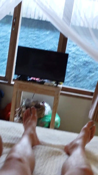 Máy bay bà già tham gia cùng tôi trong phòng tắm và được đi xe tốt sau đó