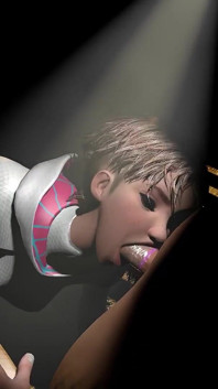 Spider Gwen bú cu