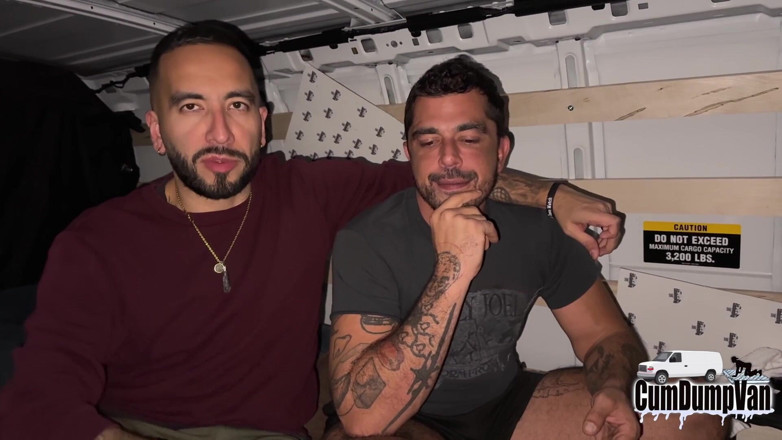Cum Dump Van: Cum Dump Van Gang Bang Interracial Gang Bang