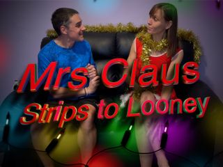 Wamgirlx: Mrs Claus strips to a Looney