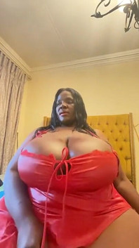 Ebony SSBBW MILF Tits Worship & Analplay