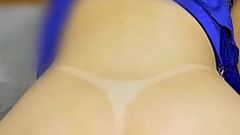 Amateur MILF Sitting Hardly on My Super Hard Cock Until She Cums.