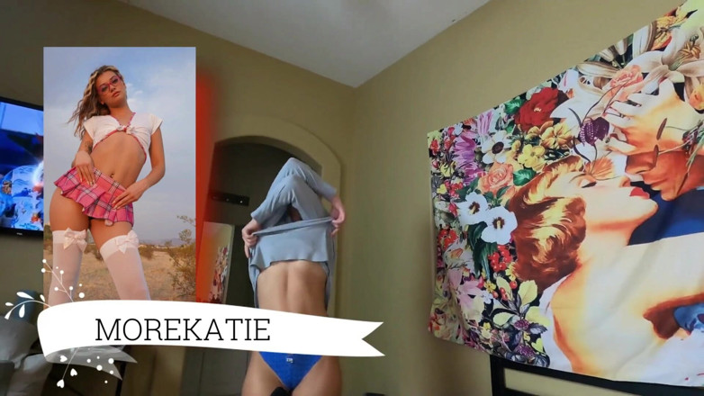 Katie Diggs: Best blowjob ever with candy on big dick