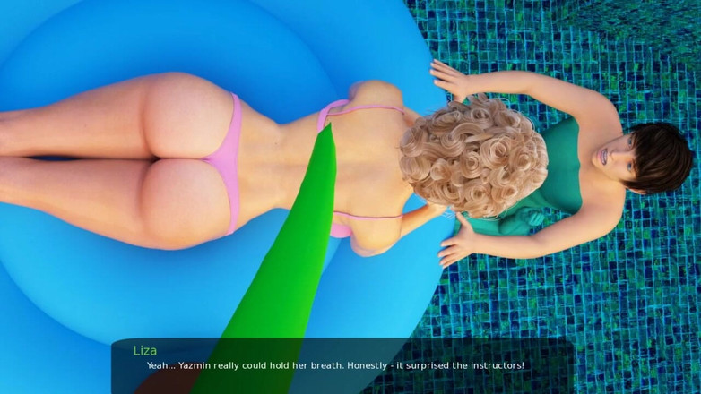 LoveSkySan69Real: Milfy City [v0.6e] Část 61 Lesbička v bazénu tak sexy!! podle Loveskysan69