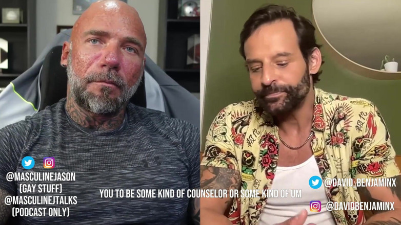 Raw and Uncensored with Masculine Jason: Porn Star Confessions - David Benjamin (episode 104)
