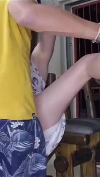 I Invited the Young Big Cock Pool Guy in to Fuck Me While My Husband Is Away