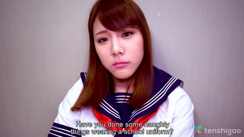 Tenshigao: Das schüchterne mädchen Yuri ist so süß, wenn es ihre...