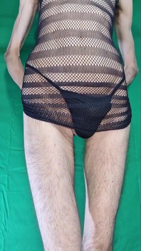 Netzkleid mit und ohne höschen