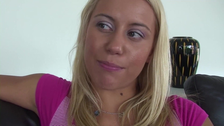 Gazongas: Blonde Makes Her Slaves Try Her Piss