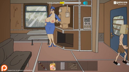 Dirty GamesXxX: Fuckerman: horny guy in a train, ep. 4