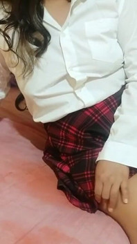 I Came Home Horny After College Because My Teacher Touched My Pussy