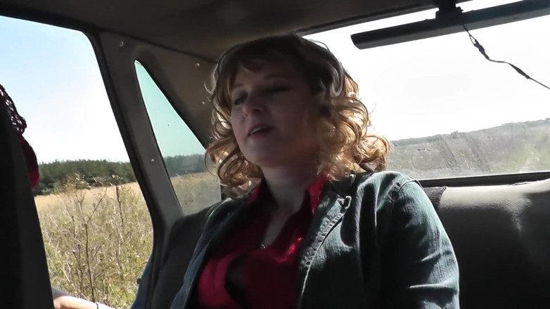 XXX-Platinum: Doggy-style Fucked MILF in Back Seat Car Next to Road