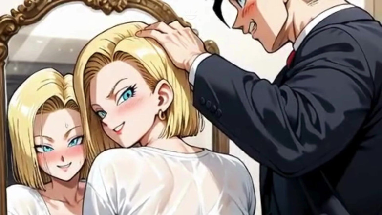 Waifu hentai narrated: Fanfic-android18 günlük hayatta sürtük küçük bir kaltak