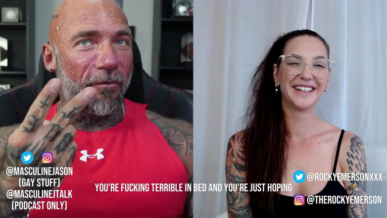 Raw and Uncensored with Masculine Jason: Porn Star Confessions - Rocky Emerson (episode 95)