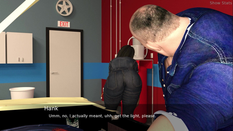 Porny Games: Proyecto esposa caliente - Aprendiendo a arreglar un coche (27)